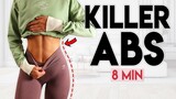 KILLER ABS 🔥 6 Pack & Flat Stomach | 8 min Intense Workout
