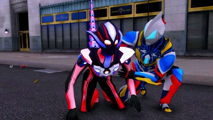 The naughty Ultraman took away Grigio's clothes, but was beaten up badly, hahaha