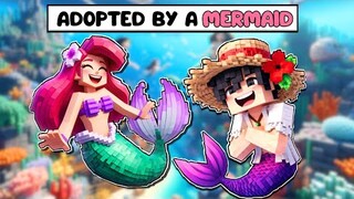 Adopted By A MERMAID in Minecraft!