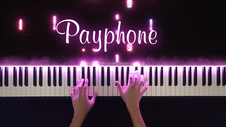 Maroon 5 "Payphone", nostalgia klasik! Piano efek khusus】