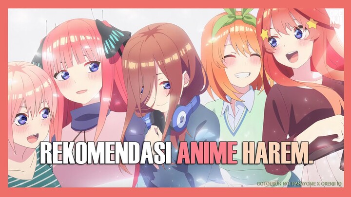 10 Rekomendasi Anime Harem Terbaik Bikin Iri!