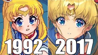 Evolution of Sailor Moon Games [1992-2017]