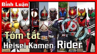 [Bình Luận] Tóm Tắt Nội Dung Toàn Bộ Heisei Kamen Rider (P1)