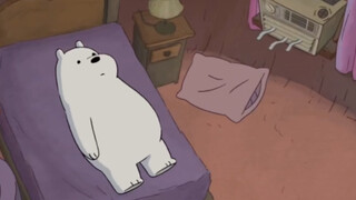 "We Bare Bears" bears swap rooms to sleep