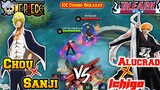 Chou X Sanji Vs Alucard X Ichigo | One Piece Vs Bleach | 1 X Combo mokat 🔥🔥🔥