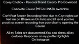 Corey Challow Course Personal Brand Creator Pro Download