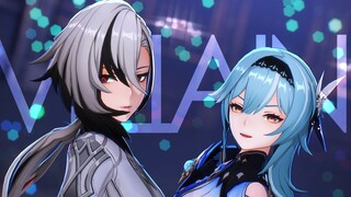 【仆人|优菈MMD】我俩真的像吗？Villain◆反派