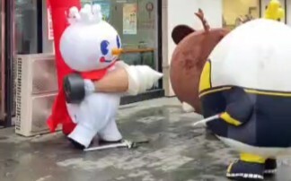 When the Snow King picked up the cone!
