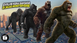 GAK NYANGKA SETINGGI INI! Begini Perbandingan Ukuran Terbesar King Kong Dari Masa Kemasa