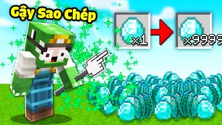 Minecraft Bedwars, Sở Hữu GẬY SAO CHÉP Có Thể Nhân Bản Tất Cả Mọi Thứ Như Hacker Troll Noob Team