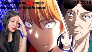 Kaguya-sama wa kokurasetai react ep 10 temp 2 | KAGUYA FALA DEMAIS NA FRENTE DO FUTURO SOGRO