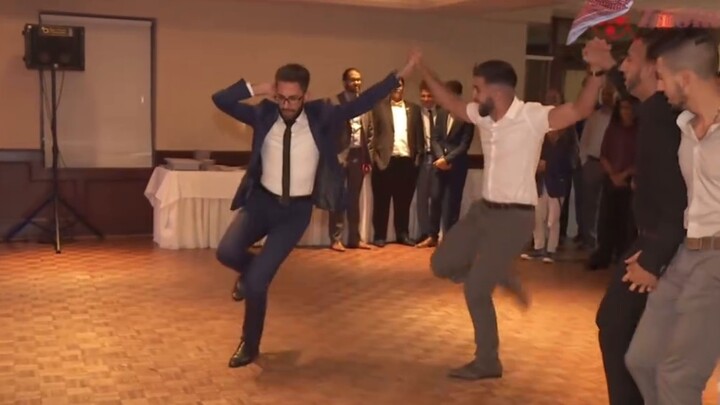 Middle East | Traditional folk celebration group dance Dabke