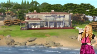 Hannah Montana Malibu House (NO CC) - TS4 [SPEED BUILD]