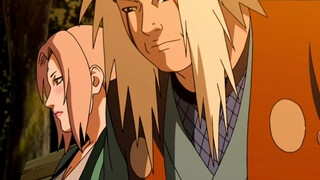 #NarutoPerpisahan saat senja｡# jiraiya#tsunade