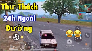 PUBG Mobile _ Thử Thách 24H Ngoài Đường Không Được Vào Nhà Lấy Top 1 √