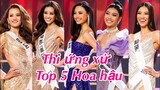 Phần thi ứng xử Top 5 hoa hậu hoàn vũ Việt Nam miss universe 2019