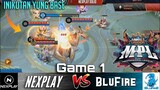 NexPlay Solid vs BluFire | GAME 1 | MPL PH SEASON 6 | MLBB