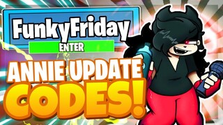 ALL NEW *ANNIE* UPDATE OP CODES! Roblox Funky Friday