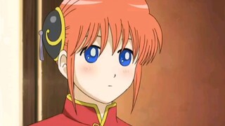 "Gintama" - Kagura: I was so embarrassed when I took this photo!