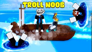 Zeno Thử Thách Troll Noob Bằng Cách dịch chuyển đến đảo Khó Về Nhất