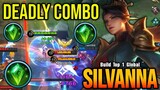 MVP Sidelane!! Silvanna Deadly Combo - Build Top 1 Global Silvanna ~ MLBB