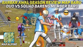 MAP BARU ALPINE?! DUO VS SQUAD BARENG SUBSCRIBER REVIEW MAP BARU ALPINE KEREN JUGA YAKKK 🤔