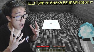 Gua Reaction Cara Terbaru Menghancurkan BEDROCK Di Minecraft 1.17 *BERHASIL*