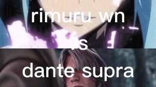 rimuru vs dante