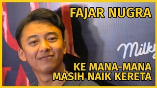 MAIN DI BANYAK FILM BOX OFFICE, KOMIKA FAJAR NUGRA TETAP RAJIN NAIK KERETA