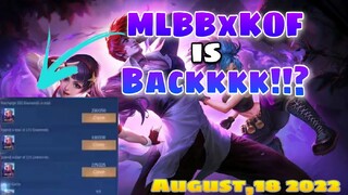 MLBBxKing Of Finghter is backkkk!?