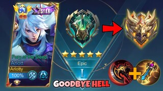 MY LAST ARLOTT MATCH BEFORE I REACH LEGEND IMMORTAL!! (Goodbye epic hell)