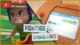 KIKO - FishTube, Cyber Fans & 1000 Cegukan | ANIMASI ANAK INDONESIA