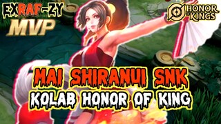 HERO YANG BISA BRUTAL BARBAR 1 VS 3 PUN GASKEUN - MAI SHIRANUI HONOR OF KING