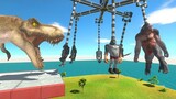 Monkey Carousel - Animal Revolt Battle Simulator
