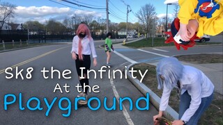 Sk8 the Infinity Goes to the Park | Sk8 the Infinity Cosplay ft  Langa, Reki, Miya and Cherry