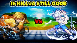 Is Killua Still Good? Killua Versus Zenitsu All Star Tower Defense - Roblox