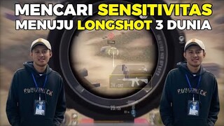 MENCARI SENSITIVITAS UNTUK MENUJU LONGSHOT 3 DUNIA😱- BANG JECK PUBG MOBILE