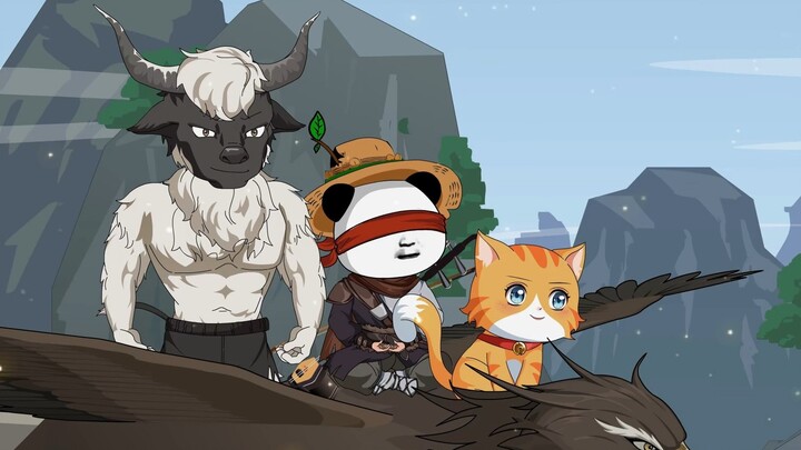 Episode 67 "Legend of the Blind Man" One man, one cow and one cat, Yan Shisan asks boxing in Shichah