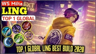 Best Build 2021 Ling Top 1 Global Gameplay by Milta • MLBB