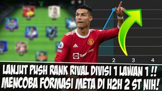 WELCOME BACK!! REKOMENDASI FORMASI TERBAIK UNTUK RIVAL DIVISI 1 LAWAN 1 H2H DI EA SPORT FC 24 MOBILE