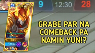 GRABE PAR NA COMEBACK PA NAMIN YUN