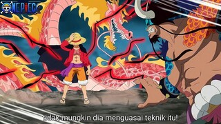 Full OP 1021! Luffy Tak Butuh Gear 5 Untuk Kalahkan Kaido! Wujud Naga Besar Momo Menguasai 3 Element