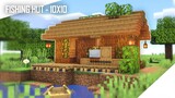 Cara Membuat Fishing Hut 10x10 - Minecraft Indonesia