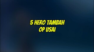 5 Hero tambah OP, udah gak pake mana lagi !!#updatemlbb #herotanpamanamlbb #BahasEventAgustus #mlbb