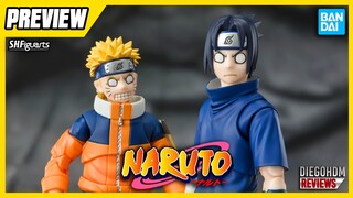 NARUTO e SASUKE Bandai SH Figuarts PREVIEW / DiegoHDM