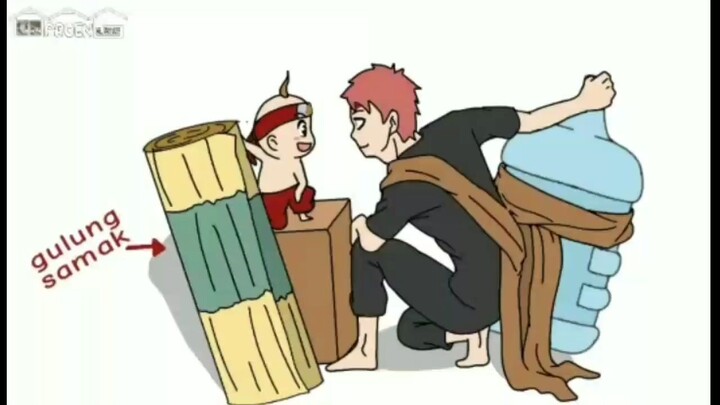 perbedaan kakak cwk & kakak cwk saat diganggu naruto - animasi AA WAROENG