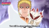 Naruto Activated Kurama's Son's Baryon Mode | Naruto New White Chakra