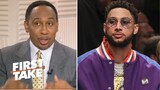 First Take | Stephen A. called Ben Simmons is the “most pathetic athlete in ALL of American sports"