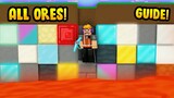 How to Find ALL ORES!! in Roblox Islands