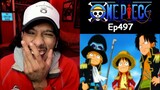 One Piece Episode 497 Reaction | *Spongebob Voice*  Sail On The ASL Imagination |